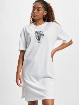 MJ Gonzales Kleid Ladies Angel 3.0 Organic Oversized Slit weiß