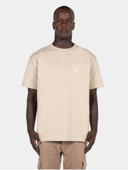 MJ Gonzales T-Shirt Higher Than Heaven Heavy Oversize beige