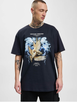 MJ Gonzales T-Shirty Vintage Dreams V.1 Heavy Oversized 2.0 niebieski