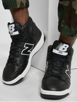 New Balance Sneakers Scarpa Lifestyle Leather czarny