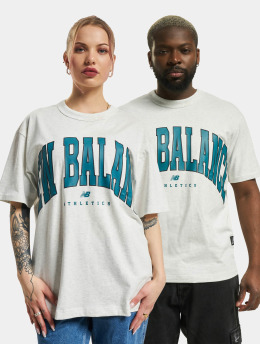 New Balance T-Shirt Athletics Warped Classics grey