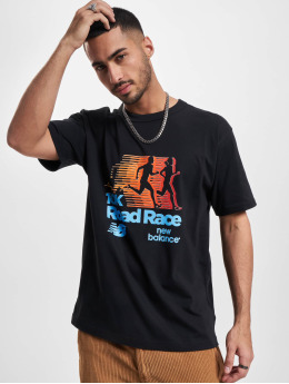 New Balance T-Shirt Athletics Graphic schwarz