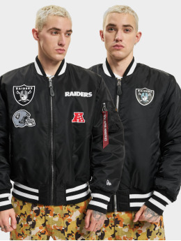 New Era Bomberjakke NFL Las Vegas Raiders MA-1M X30760BR00 sort