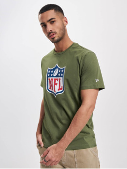 New Era Camiseta NFL Shield Graphic caqui