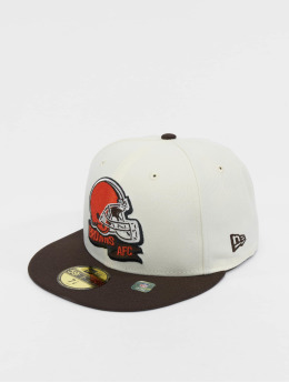 New Era Casquette Fitted NFL22 Sideline 59Fifty Cleveland Browns blanc