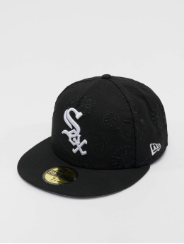 New Era Casquette Fitted MLB 59Fifty MLBSWIRL 12763 Chicago White Sox  noir