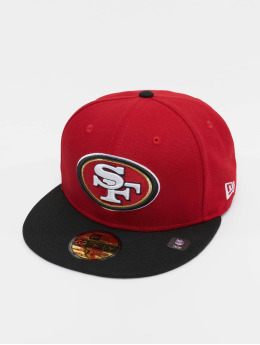 New Era Casquette Fitted NFL San Francisco 49ers Side Patch 59Fifty rouge
