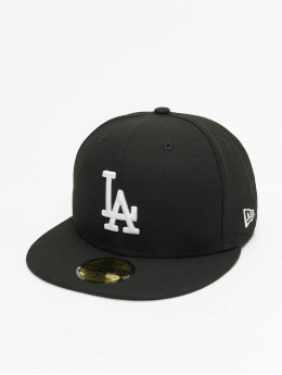 New Era Fitted Cap MLB Basic LA Dodgers 59Fifty èierna