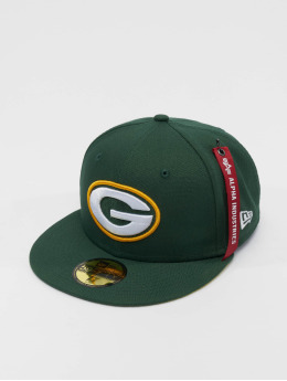 New Era Fitted Cap NFL Green Bay Packers M 59Fifty Alpha D3  zielony