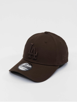 New Era Flexfitted Cap MLB Los Angeles Dodgers League Essential 39Thirty Flexfitted brown