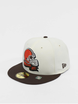 New Era Hip hop -lippikset NFL22 Sideline 59Fifty Cleveland Browns valkoinen