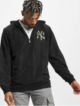 New Era Lightweight Jacket MLB New York Yankees Sea Infill Print  black