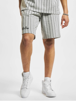 New Era Shorts Pinstripe  grå