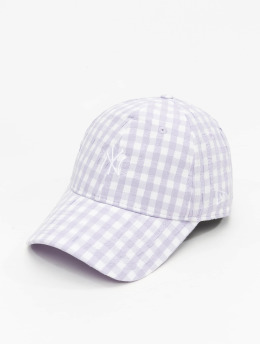 New Era Snapback Caps New Era Gingham 9 Twenty New York Yankees  rosa