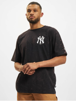 New Era T-Shirt MLB New York Yankees Washed Pack Graphic OS bleu
