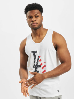 New Era Tank Tops MLB LA Dodgers Infill Team Logo weiß