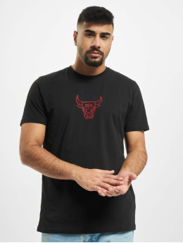 New Era Tričká NBA Chain Stitch Chicago Bulls èierna
