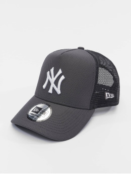 New Era Trucker Cap MLB New York Yankees Diamond Era grau