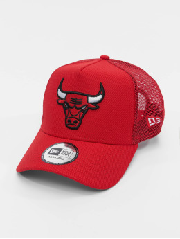New Era Trucker Cap NBA Chicago Bulls Diamond Era rot