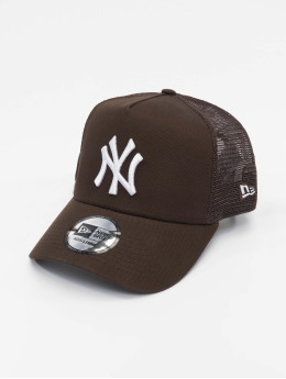 New Era Trucker Caps MLB New York Yankees League Essential 9Forty AF brun
