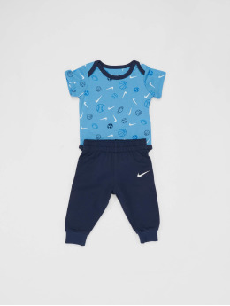 Nike Anzug Sportball Bodysuit Pant Set blau