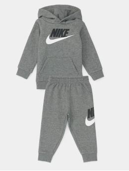Nike Anzug Club HBR PO Jogger Set grau