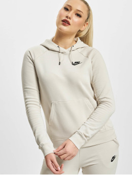 Nike Bluzy z kapturem Essential Fleece brazowy