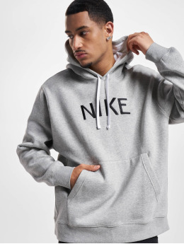 Nike Bluzy z kapturem Nsw Hoodie Dk szary