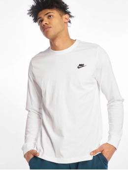 Nike Maglietta a manica lunga Club LS bianco
