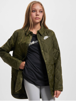 Nike Prechodné vetrovky Nsw Synfill Baffled Summer zelená