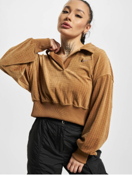 Nike Pulóvre NSW hnedá