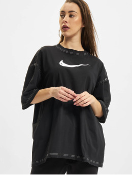 Nike T-paidat Swoosh  musta