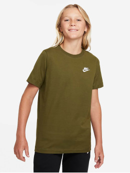 Nike T-paidat Emb Futura vihreä