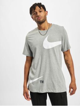 Nike T-Shirt Swoosh grau