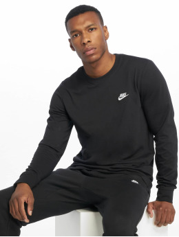 Nike T-Shirt manches longues Club LS noir
