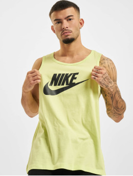 Nike Tank Tops Icon Futura  yellow