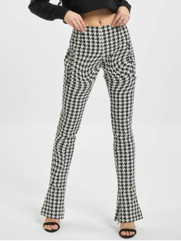 Off-White Stoffbukser Bootcut svart