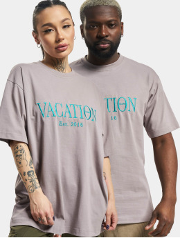 On Vacation Camiseta Classic Logo beis