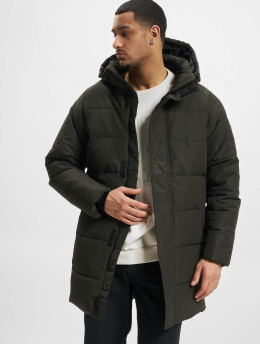 Only & Sons Manteau Carl Long Quilted gris