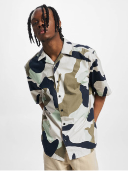 Only & Sons overhemd Tie Life Camo Resort blauw
