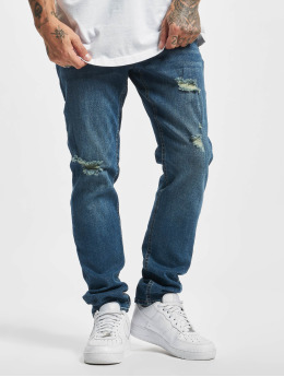 Only & Sons Slim Fit Jeans Loom Damage  blau