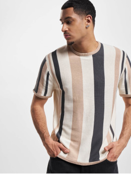 Only & Sons T-Shirty Peter Striped bezowy