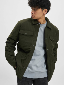 Only & Sons Winter Jacket Lewis Quilted green