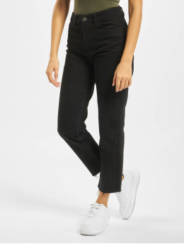 Only Damen Mom Jeans Onlemily In Schwarz