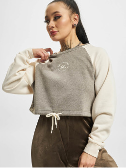 Only Pullover Lula Raglan Cropped olive