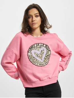 Only Pullover Trine  Heart rosa