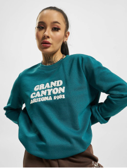 Only Pullover Terry  turquoise