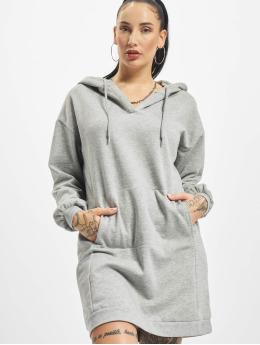 Only Robe Sweet L/S Placket Hooded gris