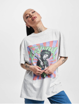 Only t-shirt Jimi Hendrix Oversize  grijs