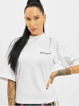 Palm Angels T-skjorter Classic Logo  hvit
